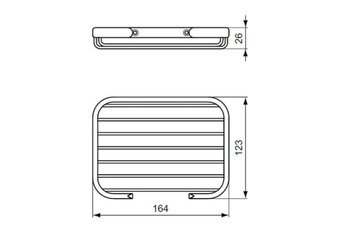 Мыльница Ideal Standard Connect N9158AA