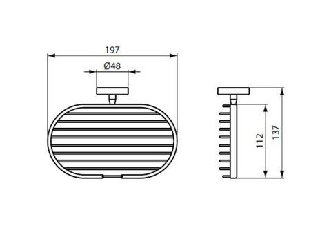 Мыльница Ideal Standard IOM A9112AA