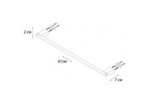 Полотенцедержатель Fixsen Trend FX-97801