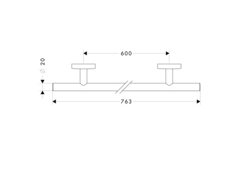 Полотенцедержатель Hansgrohe Logis 40516000