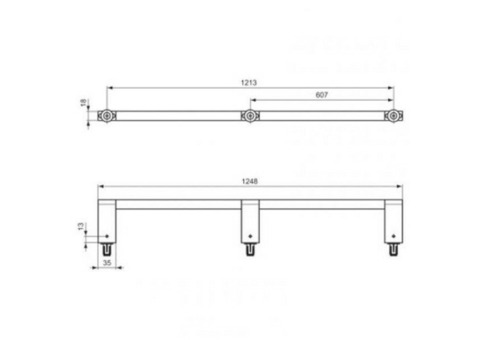 Полотенцедержатель Ideal Standard Connect E6985AA