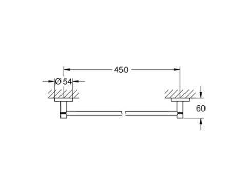 Полотенцедержатель Grohe Essentials 40688001