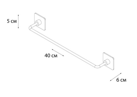 Полотенцедержатель Fixsen FX-95001A