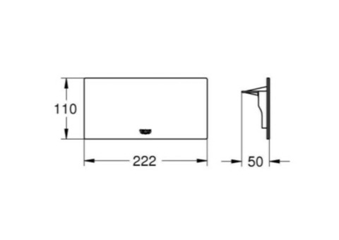 Полочка Grohe Plus 40954000