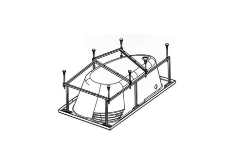 Монтажный комплект Santek Ибица XL 1WH112427 650 160х100