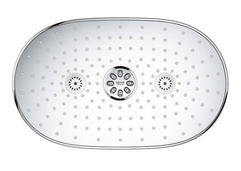 Верхний душ Grohe Rainshower 360 Duo 26254000 с душевым кронштейном