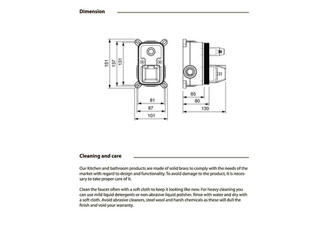 Душевая система встроенная Timo Briana SX-7119/00SM хром