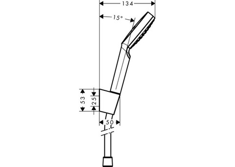 Душевой гарнитур Hansgrohe Crometta 1 jet 26567400