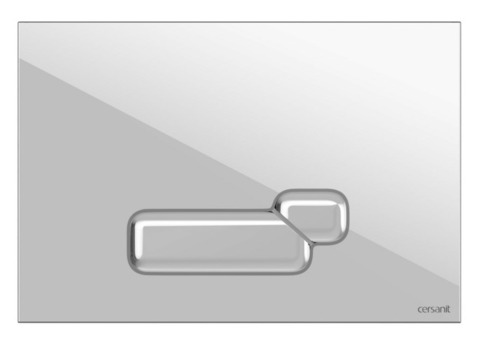 Клавиша смыва Cersanit Actis белый пластик
