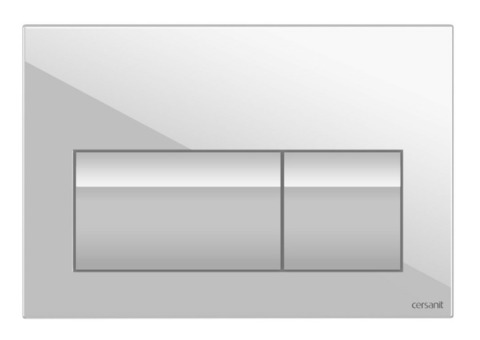 Клавиша смыва Cersanit Presto белый пластик