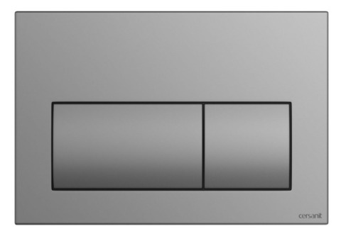 Клавиша смыва Cersanit Presto хром матовый