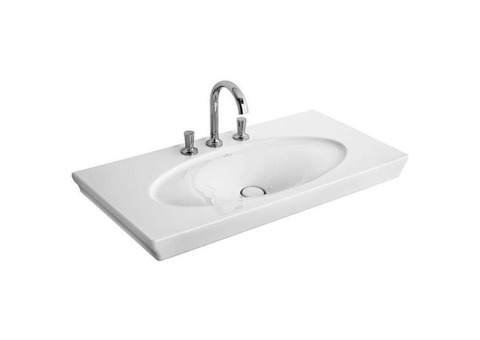 Раковина накладная Villeroy & Boch La Belle 6124A1R1 Альпин 1000х490 мм