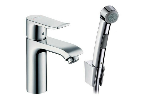 Смеситель для биде Hansgrohe Talis Metris 31285000 с гигиеническим душем