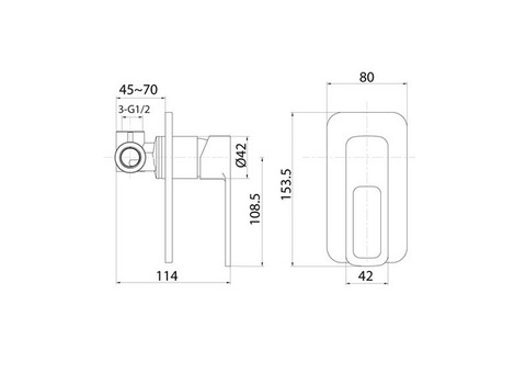 Смеситель для душа Iddis Slide SLIBL00i66 черный