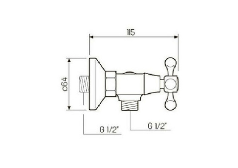 Смеситель для душа РМС SL71-003