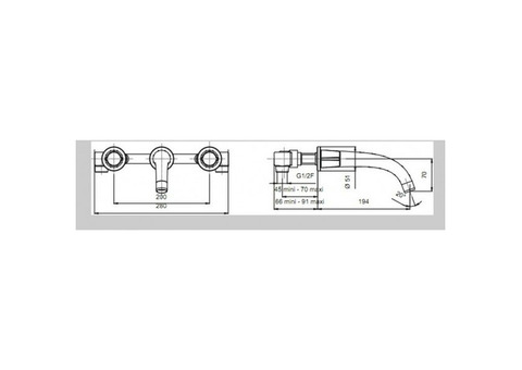 Смеситель для раковины Jacob Delafon Elevation E18872-CP