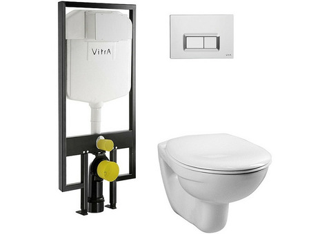 Унитаз подвесной Vitra Normus 9773B003-7200 с инсталляцией