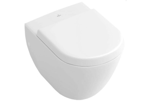 Унитаз подвесной Villeroy & Boch Subway 66041001 укороченный