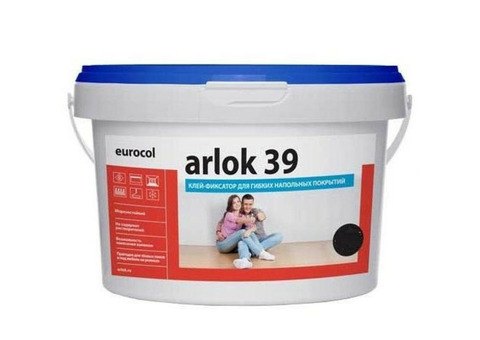 Клей-фиксатор для гибких напольных покрытий Forbo Eurocol Arlok 39 10 кг