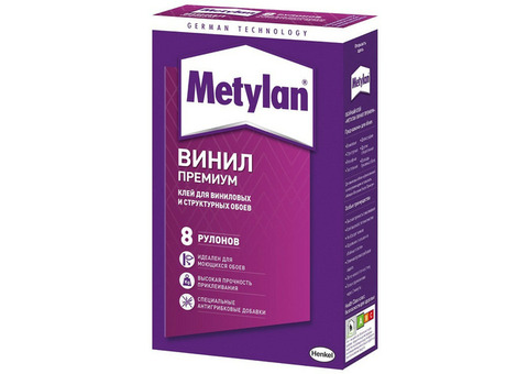 Клей обойный Metylan Винил Премиум без индикатора 250 г