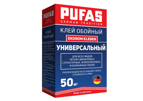 Клей обойный Pufas Ekonom Kleber Универсальный 325 г