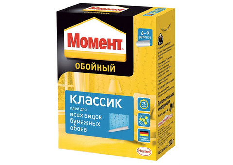 Клей обойный Момент Классик 200 г