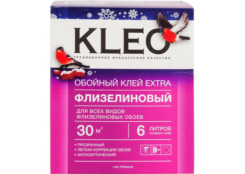 Клей обойный Кleo Extra для флизелиновых обоев 240 г