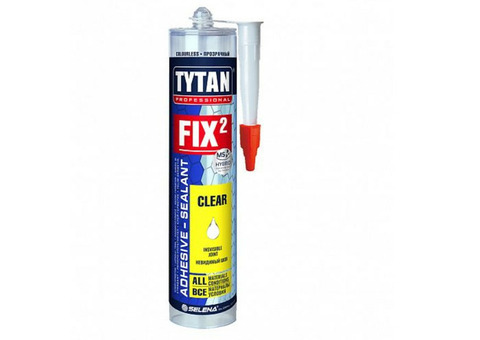 Клей-герметик Tytan Professional Fix² Clear 290 мл