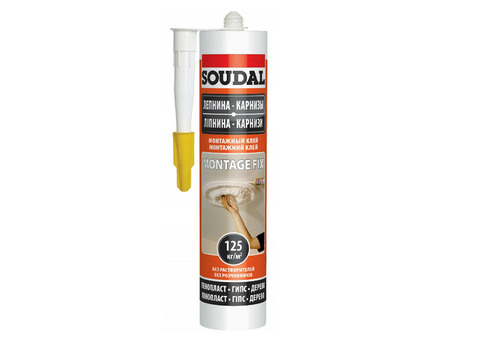 Монтажный клей Soudal Montage Fix 50A 280 мл