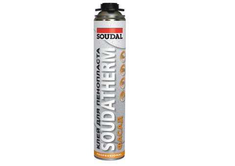 Клей для пенопласта Soudal Soudatherm 750 мл