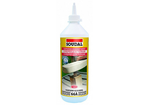 Клей для дерева Soudal 66А водостойкий 5 кг