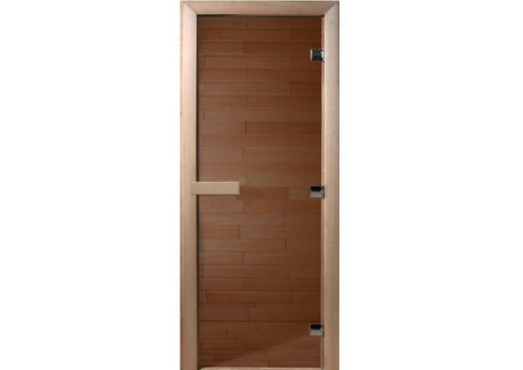 Дверь для сауны стеклянная Doorwood DW01331 бронза 800х1900 мм