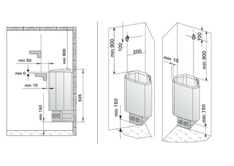 Печь электрическая Harvia Delta D23EE