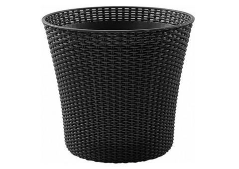 Кашпо для цветов Keter Conic Planter L 540х540х487 мм Антрацит