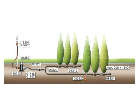 Заглушка Gardena 08324-29 13 мм 5 шт.