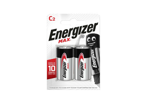 Батарейка алкалиновая Energizer Max C/LR14 2 шт.