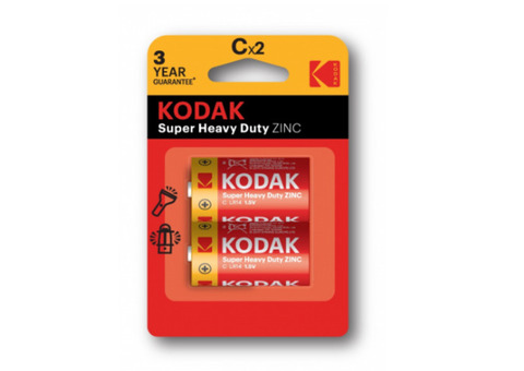 Батарейка солевая Kodak R142BL Extra Heavy Duty KCHZ2 Б0005136