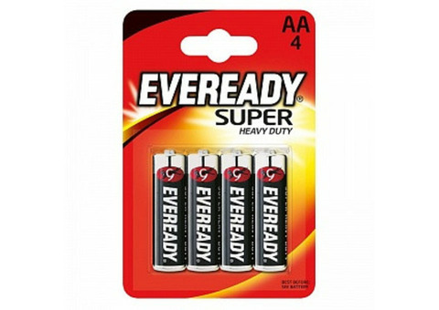 Батарейки "Energizer Eveready SUPER" AA, (4шт/уп)