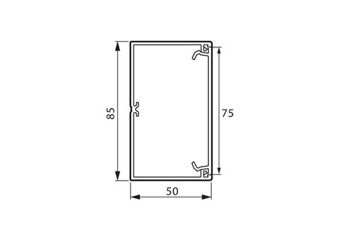 Кабель-канал Legrand Metra 638080 85х50 мм