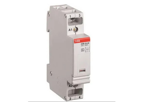 Контактор модульный ABB ESB20-20N-06 (20А АС-1 2НО) 230B AC/DC 1SBE121111R0620