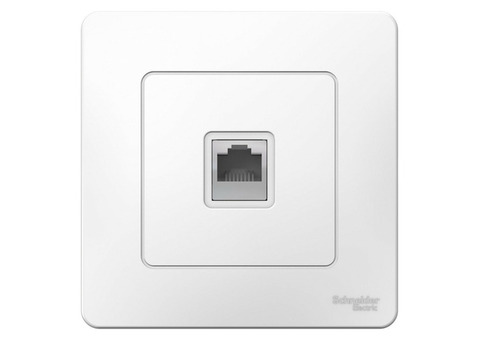 Розетка компьютерная Schneider Electric Blanca BLNIS045001 RJ45 одноместная белая