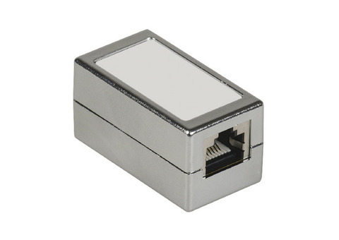 Адаптер проходной IEK CS70-1C06F тип 6 FTP RJ45-RJ45