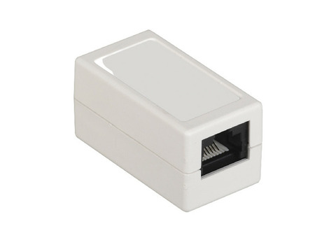 Адаптер проходной IEK CS70-1C06U тип 6 UTP RJ45-RJ45