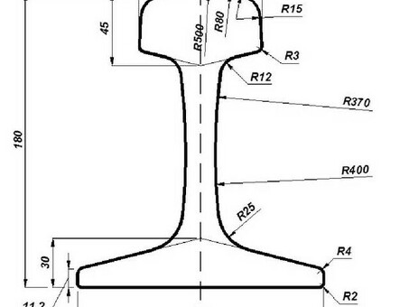 P65 Rail. компании ЖЕЛДОРСТРОЙ