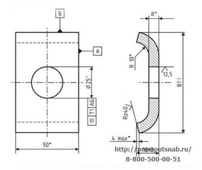 Скоба прижимная JBR CP 369. 103 ｜ LLC LENTROPT-NN