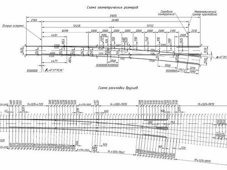 Стрелочный перевод Р65 1/9 правый пр. 2769 ( свежие года) - ООО «ЛСК77»