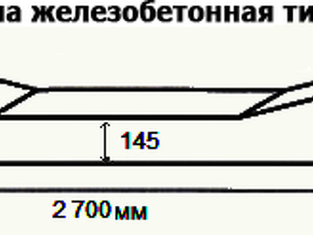 Шпалы железобетонные Ш1-М. Узнать цену и купить Москва ｜ ☎ 7 (499) 455-08 -86