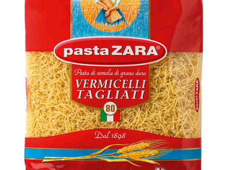 Макароны pastaZARA №80 Vermiceli Tagliati 500 г по оптовым ценам