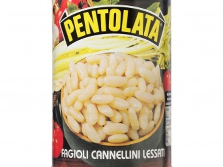 Фасоль белая В с/х Cannellini PENTOLATA. ж/б 2500 кг по оптовым ценам