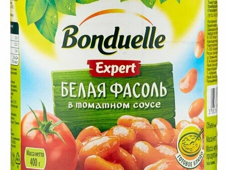 Фасоль белая T/S Bondiel Railway 400G по оптовым ценам